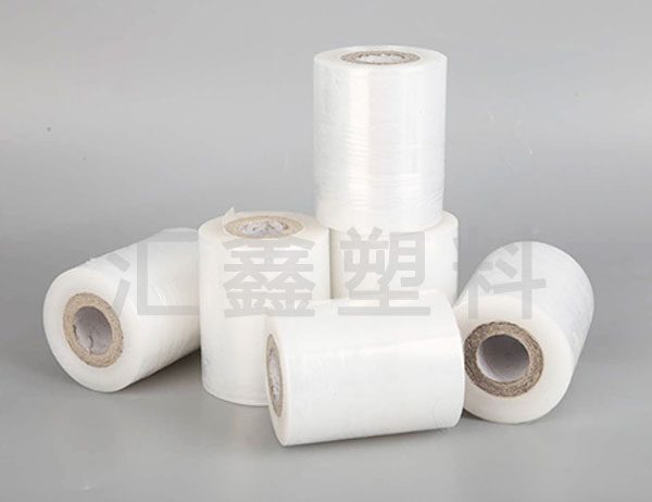 機用纏繞膜的原始抗刺性較少，厚度均勻
